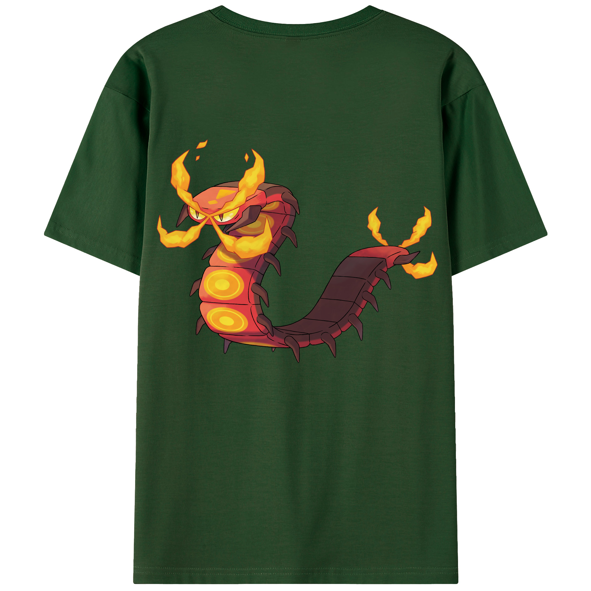 （画像用） ポケットモンスター Pokémon 綿100％半袖Tシャツ（背面プリント）